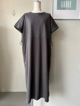 CLOSELY　draw-string dress【CLO391】OGY(olive-grey)