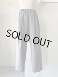  NO CONTROL AIR　強撚ポリエステル・ストレッチポプリン 1タックパンツ【LE_NC0606PF】Grey top