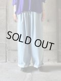 SNEEUW　デニムタックワイドパンツ【snw31-10】light indigo