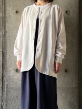 CLOSELY　round-neck blouson【CLO384】SWT(snow-white)