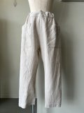 【SALE20%OFF】tannossa　ヘリンボーンイージーパンツ【TP-0251】NATURAL