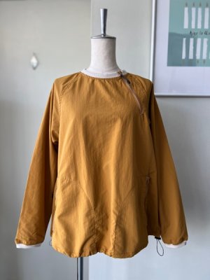 画像1: tannossa　ナイロンプルオーバー【TS-0451】MUSTARD