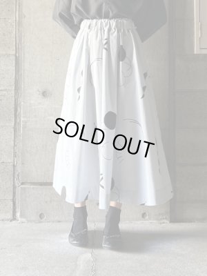 画像1:  ◯ SNEEUW　ピルエットスカート【snw31-04】grey