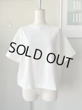  ◯ nooy　ボートネックtee【NTS25S02】white