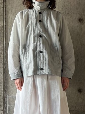 画像1: FIRMUM　モノフィラメントナイロン・リップストック ドルマンスリーブブルゾン【LE_FR0502BN】CLOUD