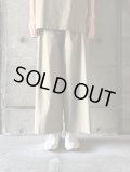 FIRMUM　ラミー＆ソロテックス・マットトロピカル ストレートパンツ【LE_FR0104PF】SAFARI BEIGE
