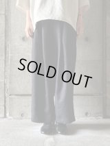 FIRMUM　スラブトリアセテート・ツイル ストレートパンツ【LE_FR1303PF】MIDNIGHT