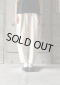 atelier naruse　コットンリネンサルエルパンツ【na-f05109】kinari 