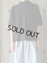  【SALE20%OFF】CLOSELY　roll-collar P/O【CLO398】BK(black)