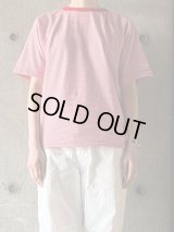 ◯ tannossa　ボーダーラグランTEE【TC-0151】RED