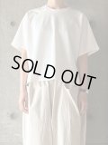 nooy　ケープtee【NTS25S03】white