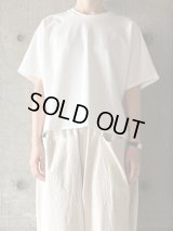 nooy　ケープtee【NTS25S03】white
