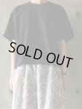 nooy　ケープtee【NTS25S03】black