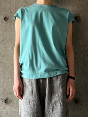 画像1: tannossa　フレンチスリーブトップ【TC-0451】MINT