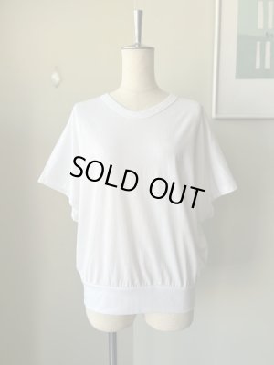画像1: CLOSELY　wing-sleeve P/O【CLO402】WH(white)
