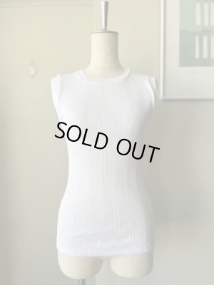 画像1: CLOSELY　tank-top【CLO405】WH(white)
