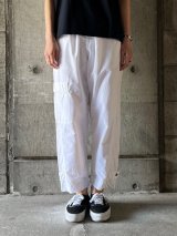 DU TANGO　サイクリングドロストパンツ【DP-0651】WHITE