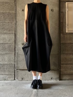 画像1: SNEEUW　コクーンワンピース【snw31-23】black