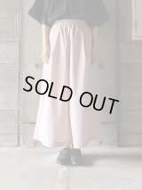  【SALE20%OFF】UNIVERSAL TISSU　ナチュラルタイプライター ハカマキュロットPT【US243PT008】スモーキーピンク
