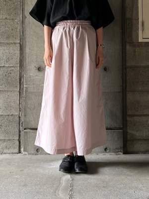 画像1: UNIVERSAL TISSU　ナチュラルタイプライター ハカマキュロットPT【US243PT008】スモーキーピンク