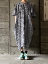 SNEEUW　ギンガム2wayワンピース【snw31-11】black