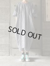 SNEEUW　ギンガム2wayワンピース【snw31-11】black