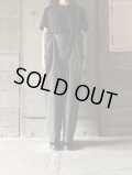 FIRMUM　ストライプシアサッカー チムニーパンツ【LE_FR1405PF】OLIVE
