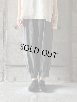 画像1: NO CONTROL AIR　ヴィスコース＆ナイロン・ライトポプリン アラジンパンツ【LE_NC1308PF】Mid Grey