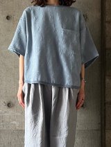 SNEEUW　カット&フォールドプルオーバー【snw31-06】saxe