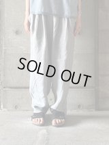 GALERIE TISSU　オーガニックリネンツイル タックイージーPT【GT252PT006】サックス
