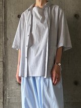 DU TANGO　オープンフロントシャツ【DC-0251】FEATHER GREY
