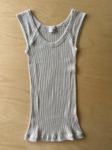 CLOSELY　rib tank-top【CLO2118】OM(oatmeal)