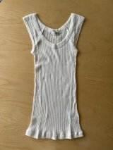 CLOSELY　rib tank-top【CLO2118】SSA(sea-salt)