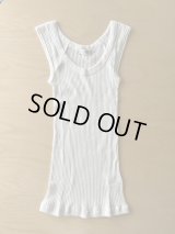 CLOSELY　rib tank-top【CLO2118】SSA(sea-salt)