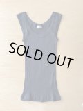 CLOSELY　rib tank-top【CLO2118】BIK(black-ink)