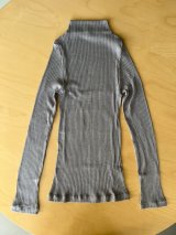 CLOSELY　rib bottle-neck 【CLO2163】light-grey