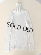 CLOSELY　rib turtle-neck 【CLO2159】oatmeal