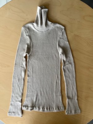 画像1: CLOSELY　rib turtle-neck 【CLO2159】oatmeal