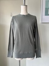 DU TANGO　スラブ天竺ロンTEE【DC-0453】KHAKI GREY