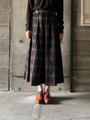 画像1: nicholson&nicholson　DOLLY-W　BRN/CHK