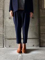 FIRMUM　ポリエステル・経編コーデュロイ テーパードパンツ【SN_FR1504TP】NAVY