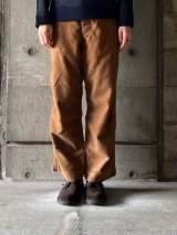  tannossa　コットンスウェードアーミーパンツ【TP-0343】TEDDY BROWN