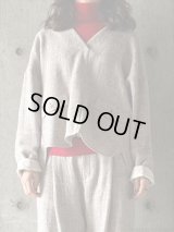 atelier naruse　シェットランドウールリネンスモック【na-f02064】beige