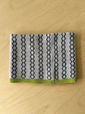 画像1: atelier naruse ウール 〜loop〜 ニットカウル【nakt-48】beige