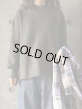  CLOSELY　mock-neck P/O【CLO429】dark-olive