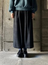 atelier naruse　ウールフラノガウチョパンツ【na-f05102】black watch