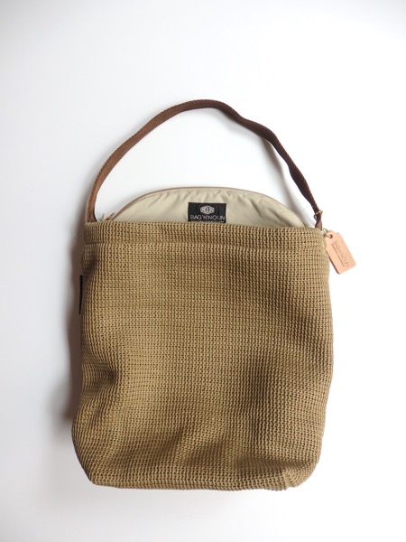 BAG'n'NOUN バッグンナウン/ TOOL BAG MESH 'MINI' BEIGE