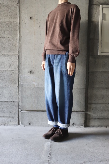 現品特価アトリエナルセ　cotton denim balloon pants パンツ