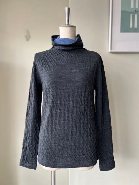 atelier naruse アトリエナルセ / ウールコットンタートルネック