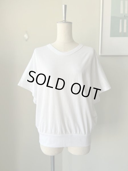 画像1: CLOSELY　wing-sleeve P/O【CLO402】WH(white) (1)